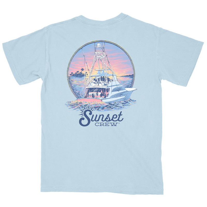 Painted Skies Tee – Sunset Crew