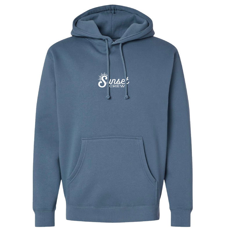 Heavyweight Embroidered Hoodie – Sunset Crew